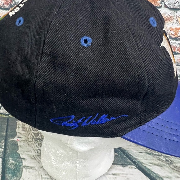 Vtg Rusty Wallace x Jeff Hamilton Miller Lite‎ NASCAR Wool Cap NASCAR - Picture 3 of 4